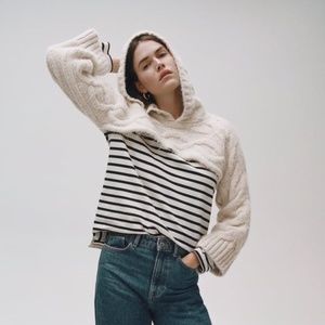 Zara hooded sweater   NWT
